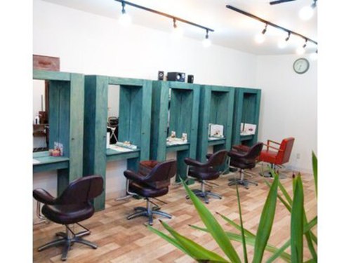 ヘアーサロン ループス(Hair Salon Loops)(北海道札幌市白石区菊水元町4条2-1-17 マンション今井1F)