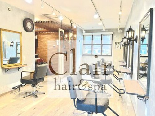 クレール ヘアーアンドスパ(Clair hair&spa)(宮城県仙台市太白区長町南3-2-26 コモード長町南2 103)