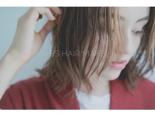 エス ヘアメイク スペース(es hair make space)(東京都品川区小山3‐27‐3 PSビル武蔵小山 3F)