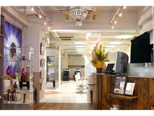 アース 亀有店(HAIR&MAKE EARTH)(東京都葛飾区亀有5-33-13 アローハイツ 1F)