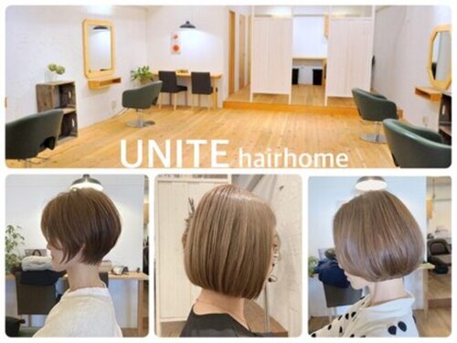 ユニテ ヘアー ホーム(UNITE hair home)(神奈川県横浜市都筑区茅ケ崎南3-1-60 ザグレイス1F)