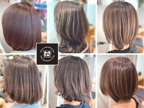 ヘアーサロン エムプラス ヨツバコ店(HAIR SALON M.PLUS)(神奈川県横浜市都筑区中川中央1‐1‐5 ヨツバコ6F)