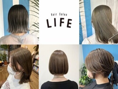 ヘアサロン ライフ(Hair Salon LIFE)(福井県福井市高木2-706スカウグン1F)