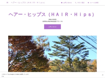 ヘアーヒップス(HAIRHips)(長野県北安曇郡白馬村大字神城飯森27721-192)