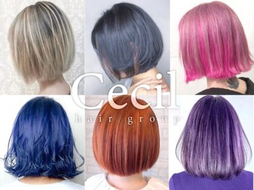 セシルヘアー なんば店(Cecil hair)(大阪府大阪市中央区難波1-4-6 ミフネ難波ビル6F)