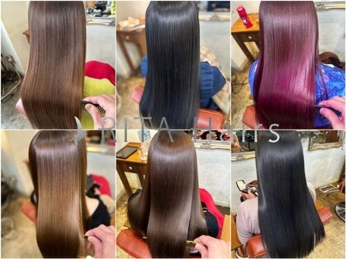 リタへアーズ(RITA Hairs)(大阪府大阪市中央区東心斎橋1-12-10 5F)