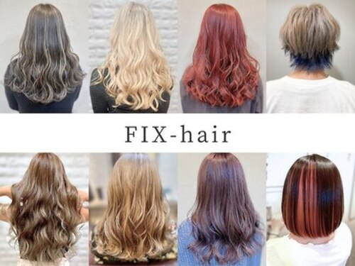 フィックス ヘアー(FIX hair)(大阪府大阪市中央区道頓堀2-2-13号道頓堀タカラセンタービルB1F)