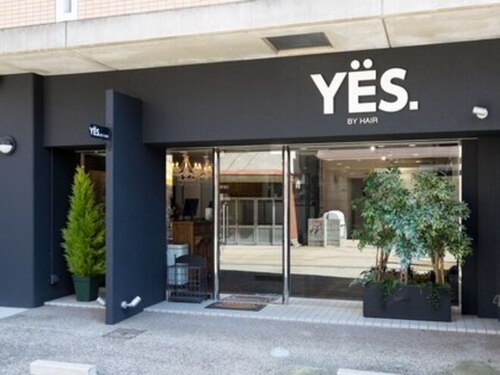イエス バイ ヘア(YES by hair)(大阪府大阪市住吉区長居3-6-17 ハウスパーク長居1F)