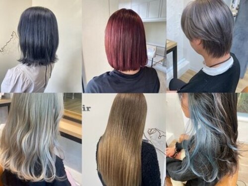 ビズヘアー マシェリ(bisou hair macherie)(大阪府大阪市西成区岸里2-1-2 グランソシエ岸里1F)