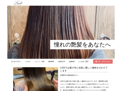 ルーディヘアーブランド(Ludi hair Brand)(大阪府羽曳野市白鳥1-3-14 メゾン白鳥パート6、101)