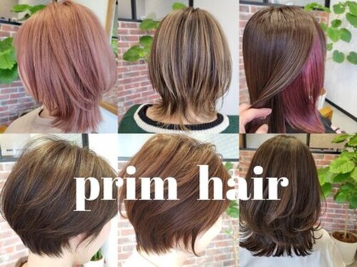 プリム ヘアー(prim hair)(大阪府東大阪市長堂1-6-4)