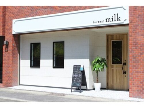 ヘアーアンドネイル ミルク(hair&nail milk)(兵庫県神戸市北区甲栄台4-5-10 サンヴィラ北鈴 1F)