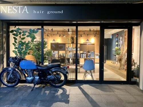 ネスタ ヘアー グラウンド(NESTA hair ground)(岡山県岡山市北区中山下2-3-58 朝日プラザ岡山中山下1F)