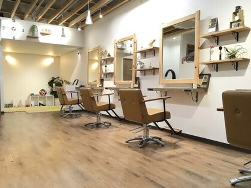 アモヘアー 城山店(amo hair)(広島県広島市佐伯区城山2-2-2)