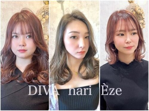 ディーヴァヘアーエズ(DIVA hair Eze)(広島県福山市東深津町1‐12‐18)