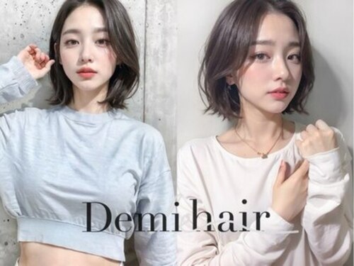 デミヘアー(Demi hair)(熊本県熊本市中央区春竹町春竹488-1 G's square2)