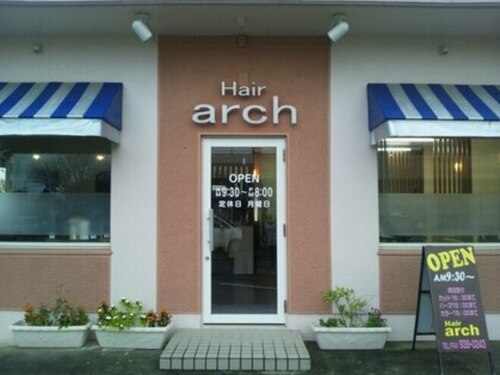 ヘアアーチ(Hair arch)(沖縄県沖縄市登川2‐18‐10)