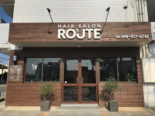 ヘアサロンルート(HAIR SALON ROUTE)(沖縄県沖縄市高原7-28-17 マンション常盤木101)